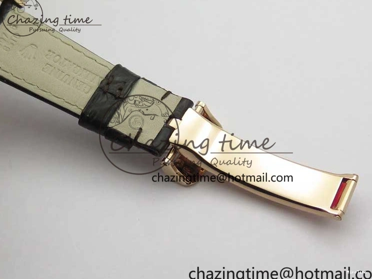 MiroTime 0320 Cellini 50535 Moonphase RG GMF Best Edition White Dial on Brown Leather Strap A Lightweight 2634